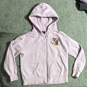 Disney 100 Mickey Mouse Light Purple Lavender Sweatshirt Hoodie